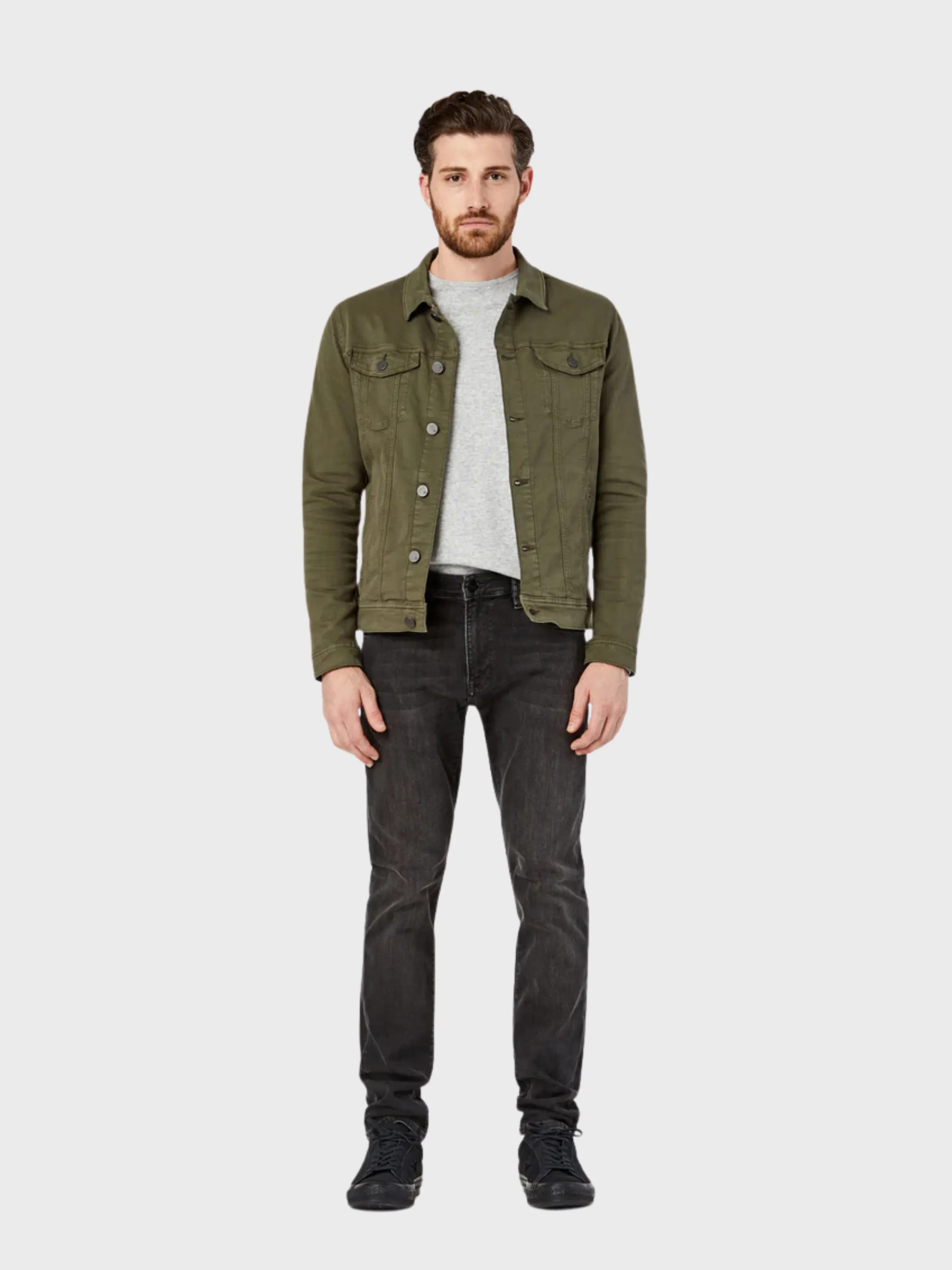 34 Heritage - Travis Jacket - Olive Twill
