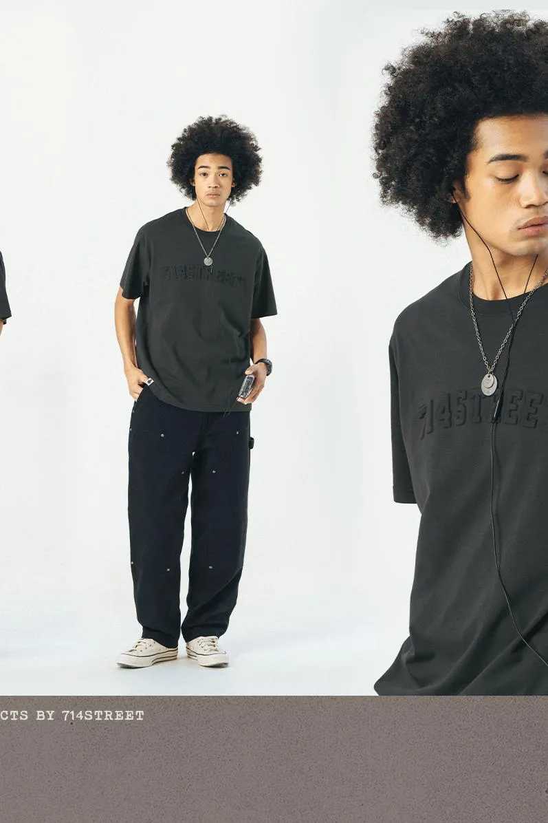 714STREET 3DロゴプリントT 714ST023