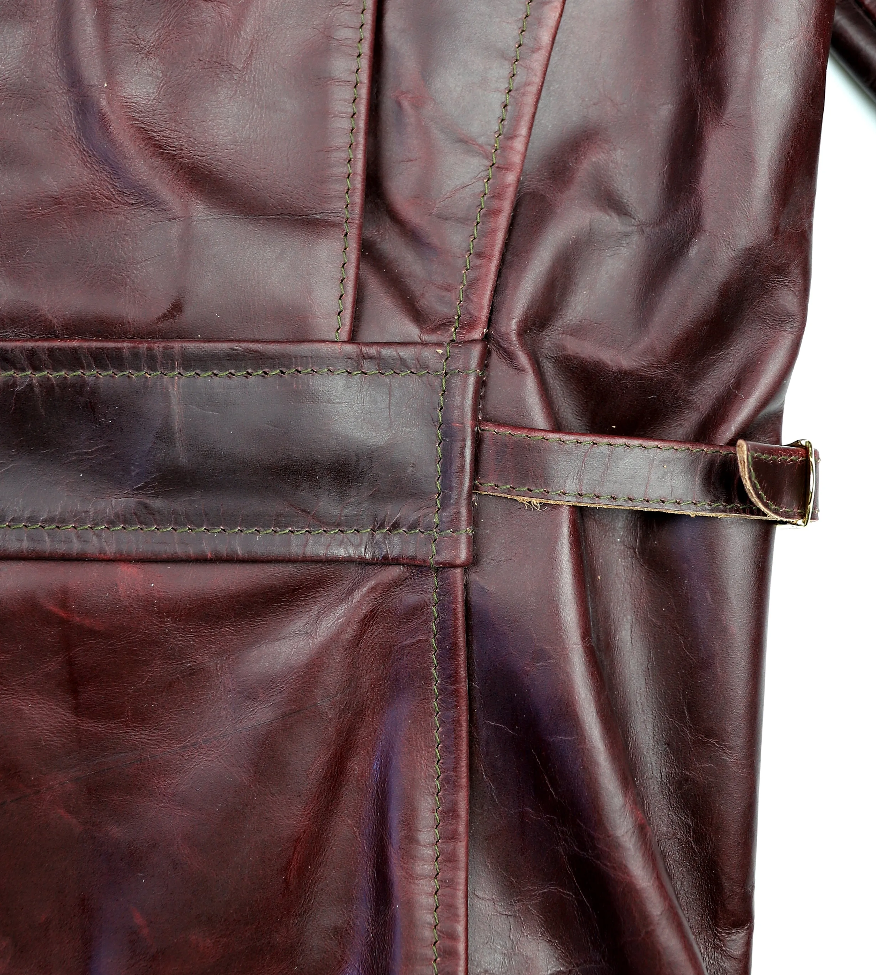 Aero Half Belt Deluxe, size 40 (fits like size 44), Cordovan CXL Steerhide