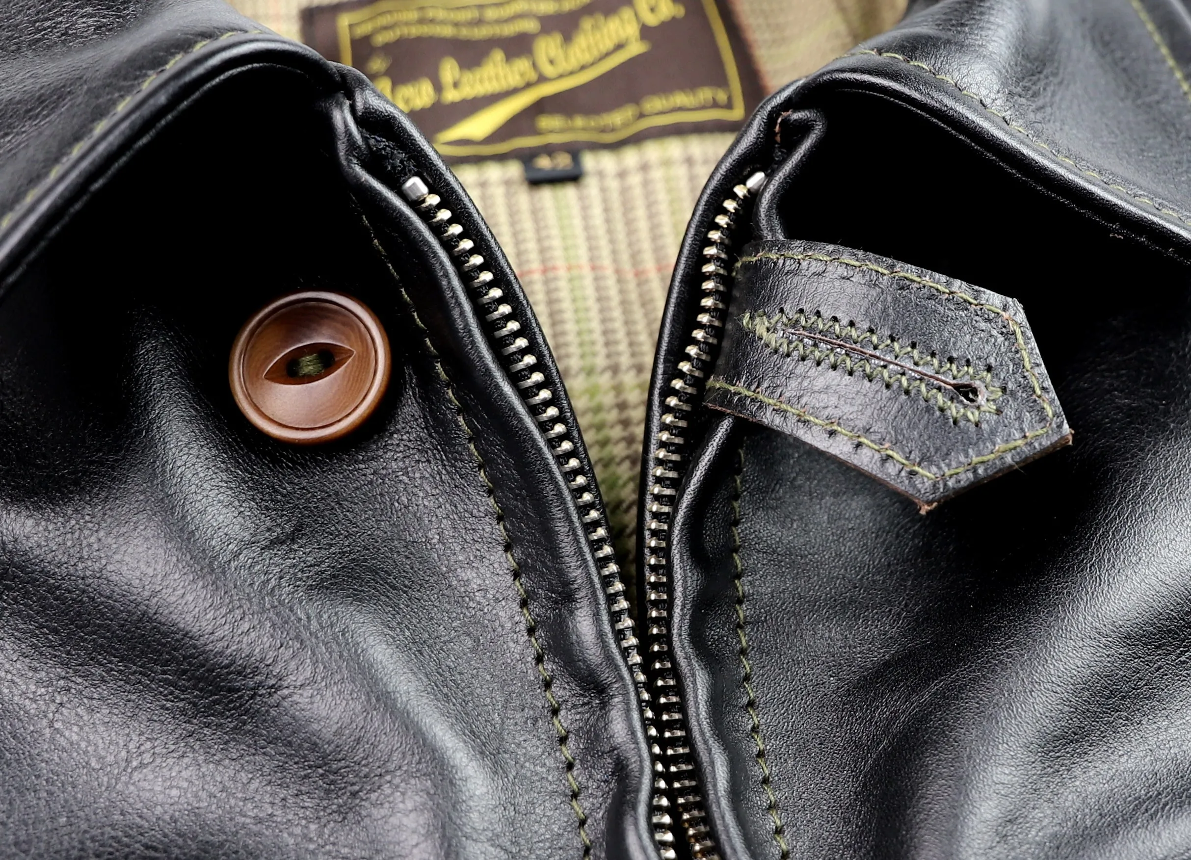 Aero Original Hercules, size 42, Blackened Brown Vicenza Horsehide