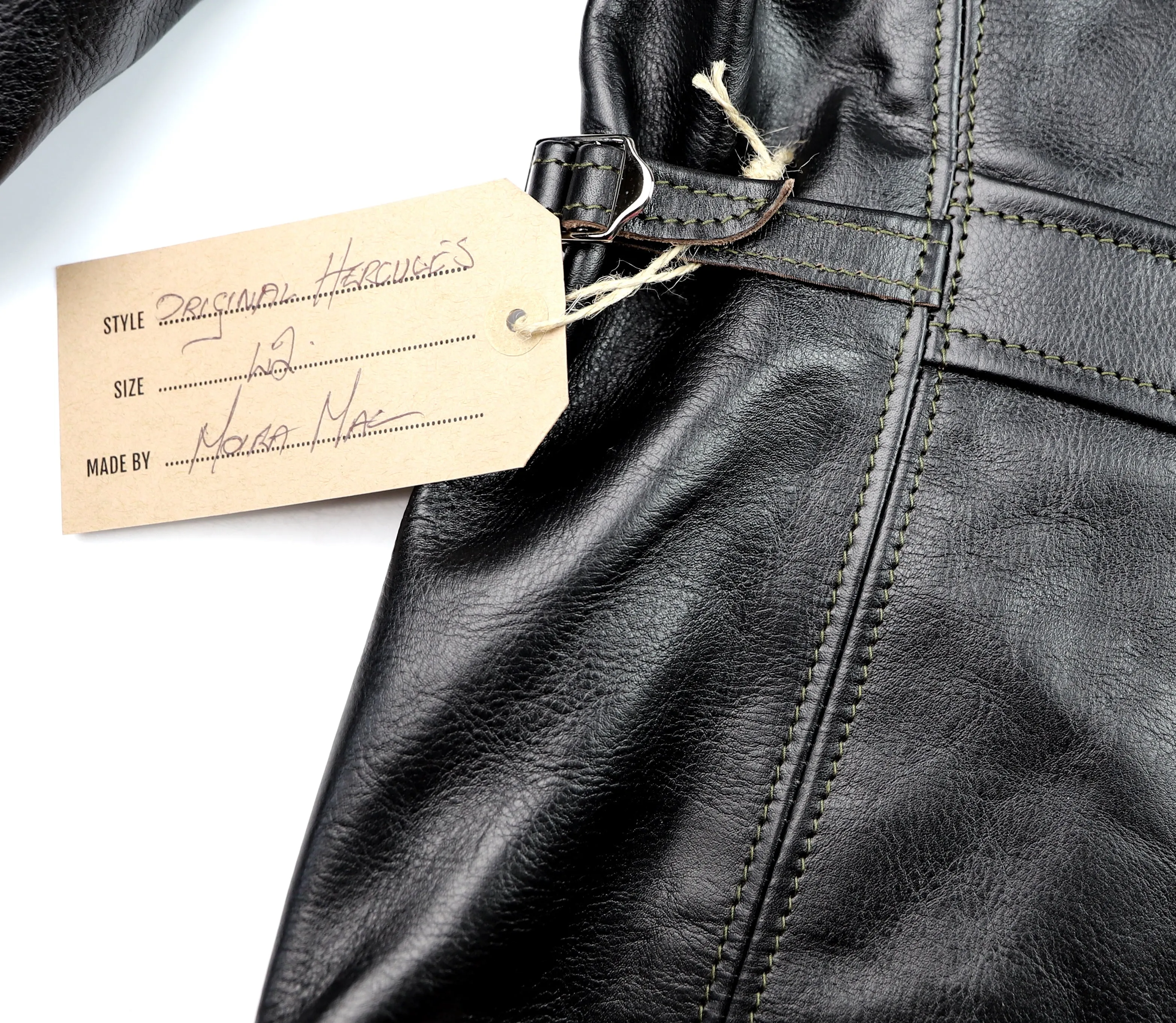 Aero Original Hercules, size 42, Blackened Brown Vicenza Horsehide