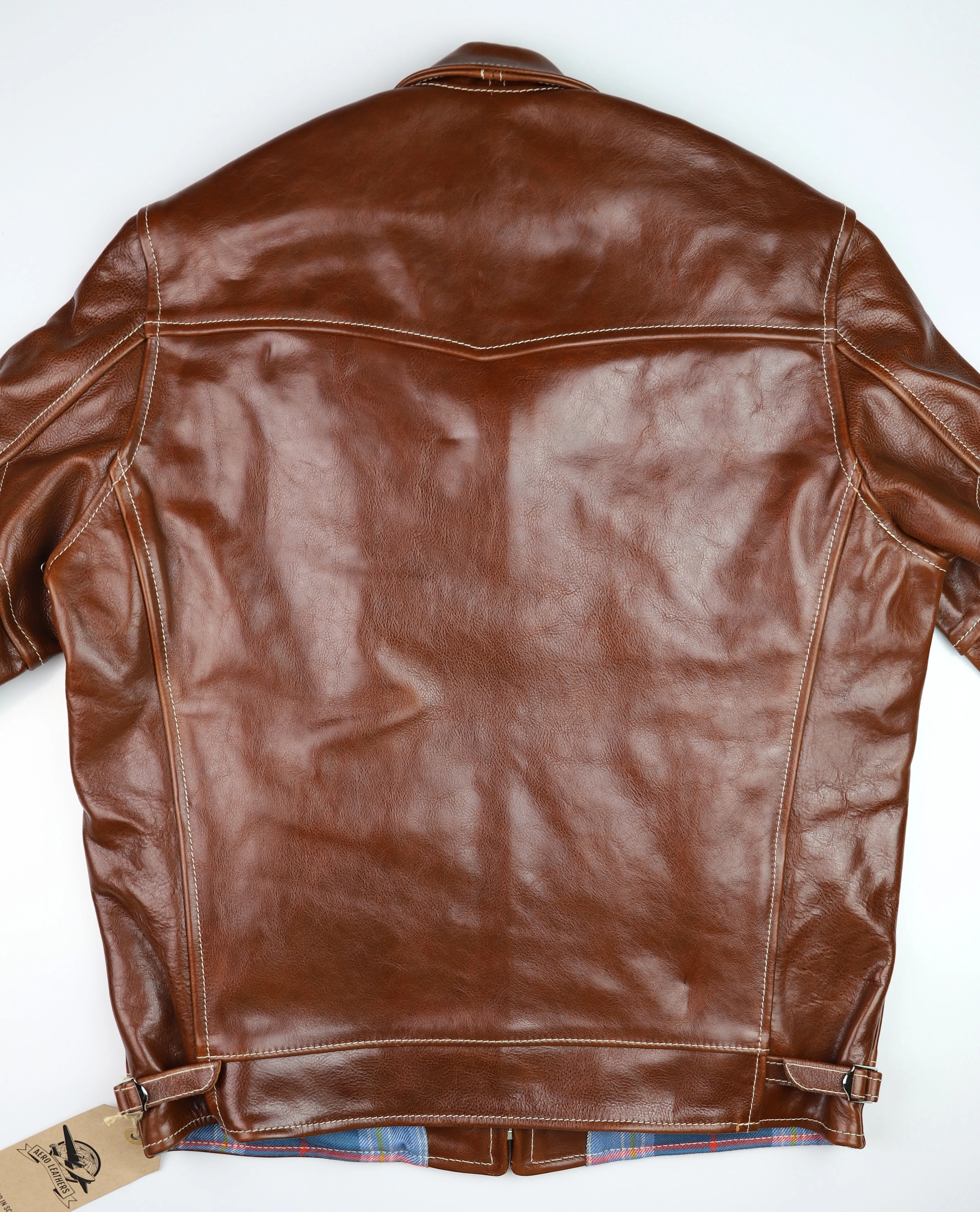 Aero Premier Highwayman, size 40, Russet Badalassi Cowhide