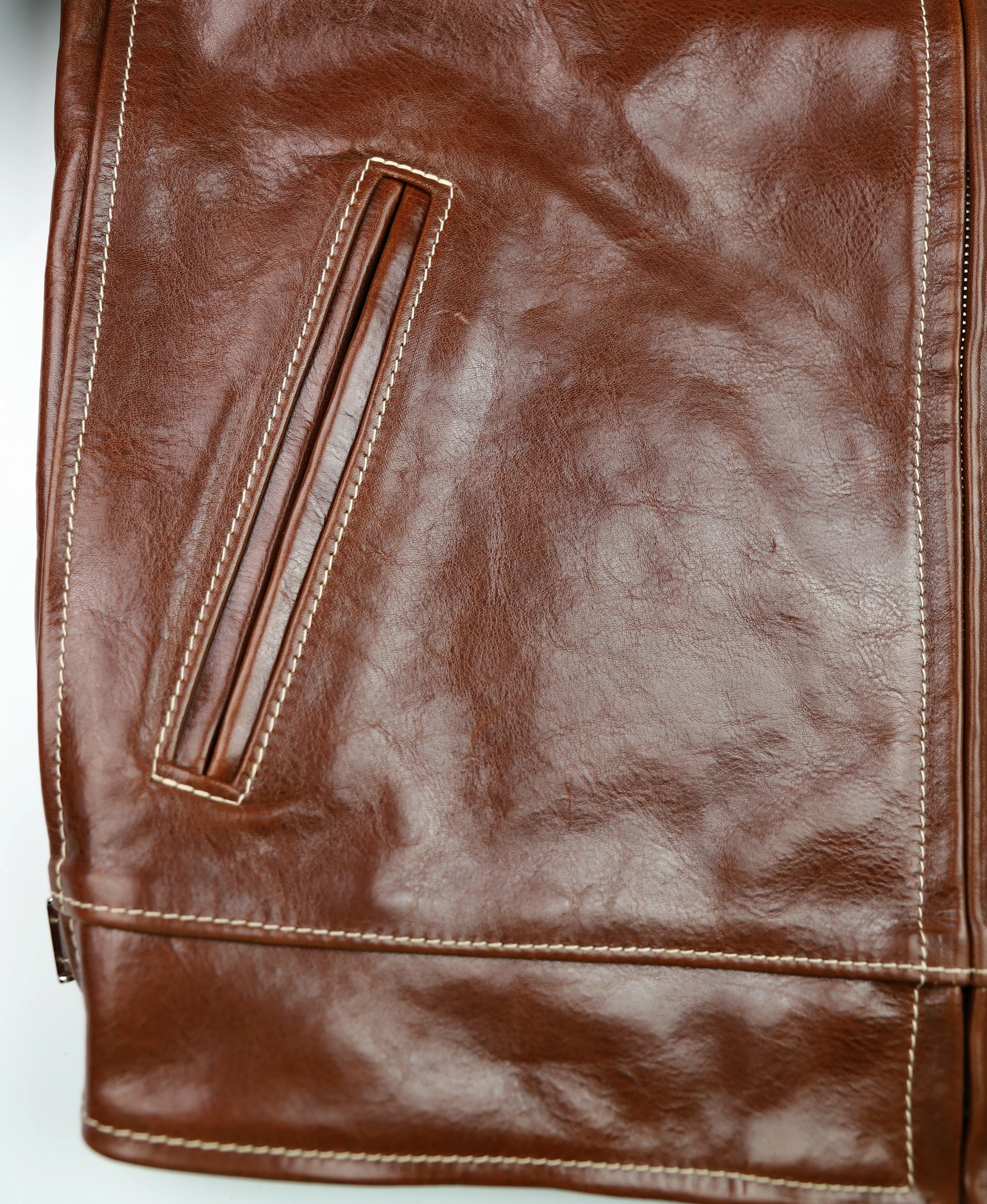 Aero Premier Highwayman, size 40, Russet Badalassi Cowhide