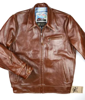Aero Premier Highwayman, size 40, Russet Badalassi Cowhide