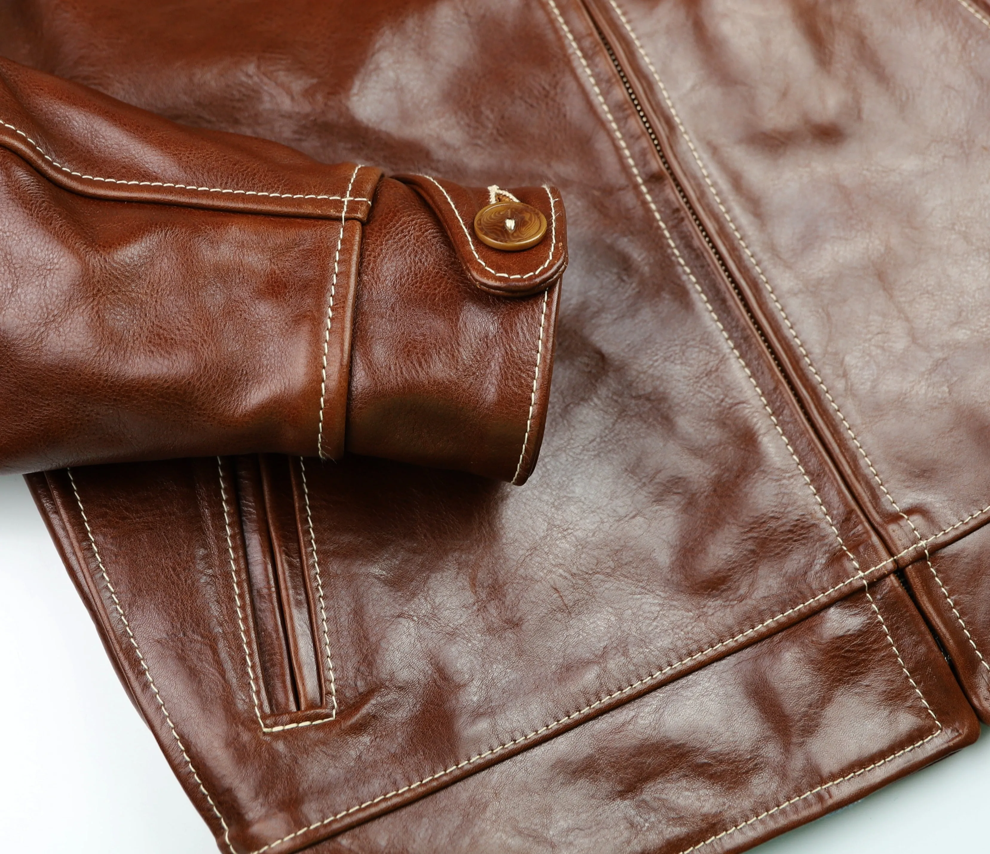 Aero Premier Highwayman, size 40, Russet Badalassi Cowhide
