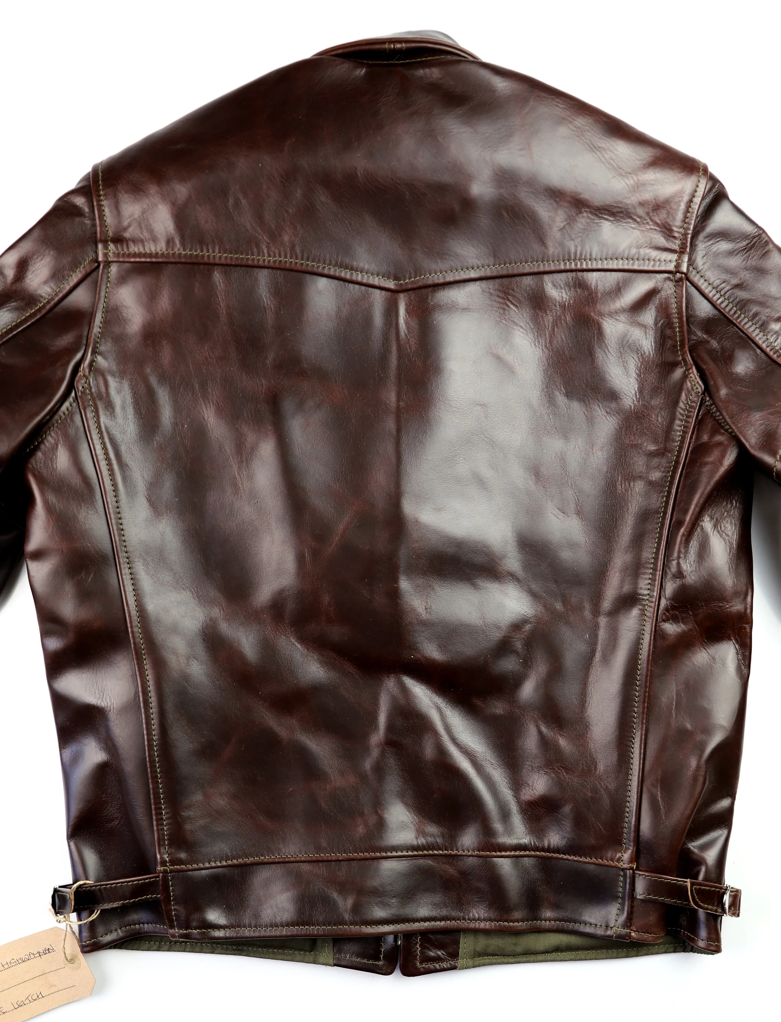 Aero Premier Highwayman, sz 40, Brown CXL Horsehide