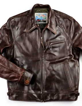 Aero Premier Highwayman, sz 40, Brown CXL Horsehide