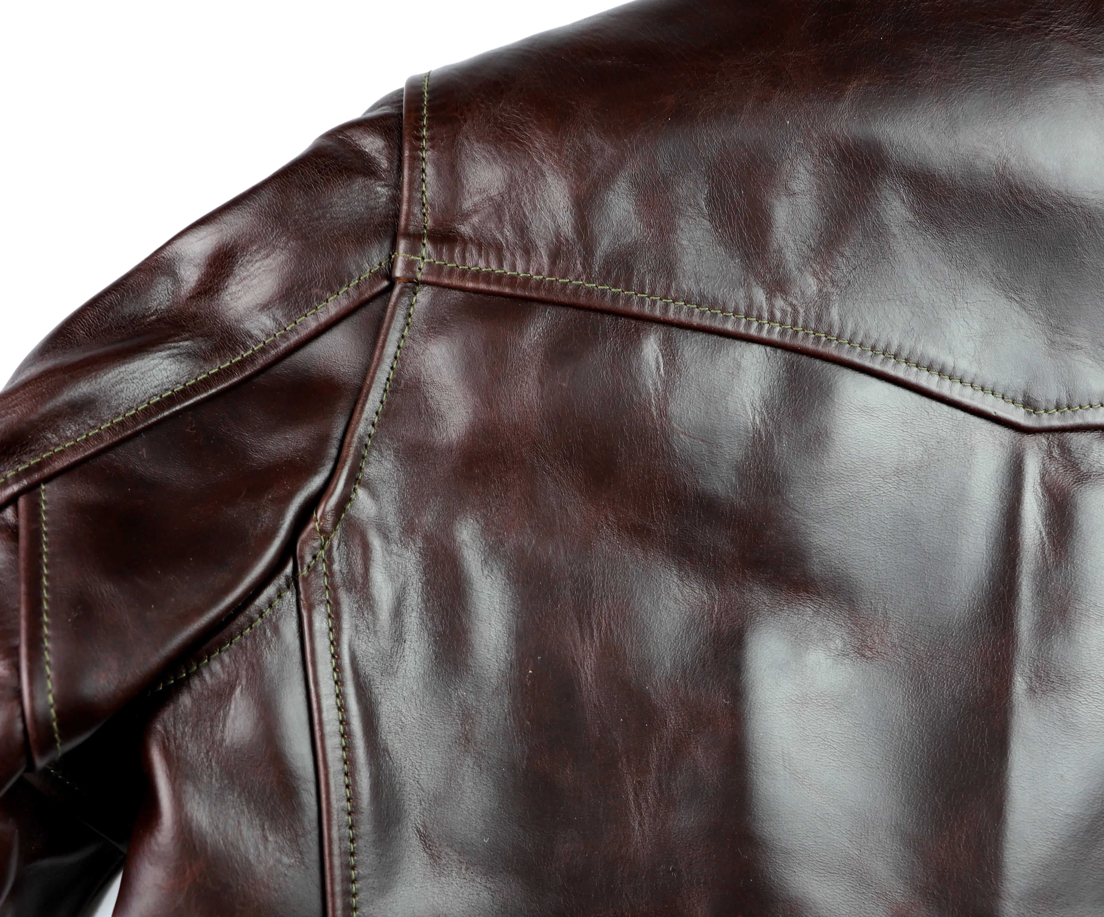 Aero Premier Highwayman, sz 40, Brown CXL Horsehide