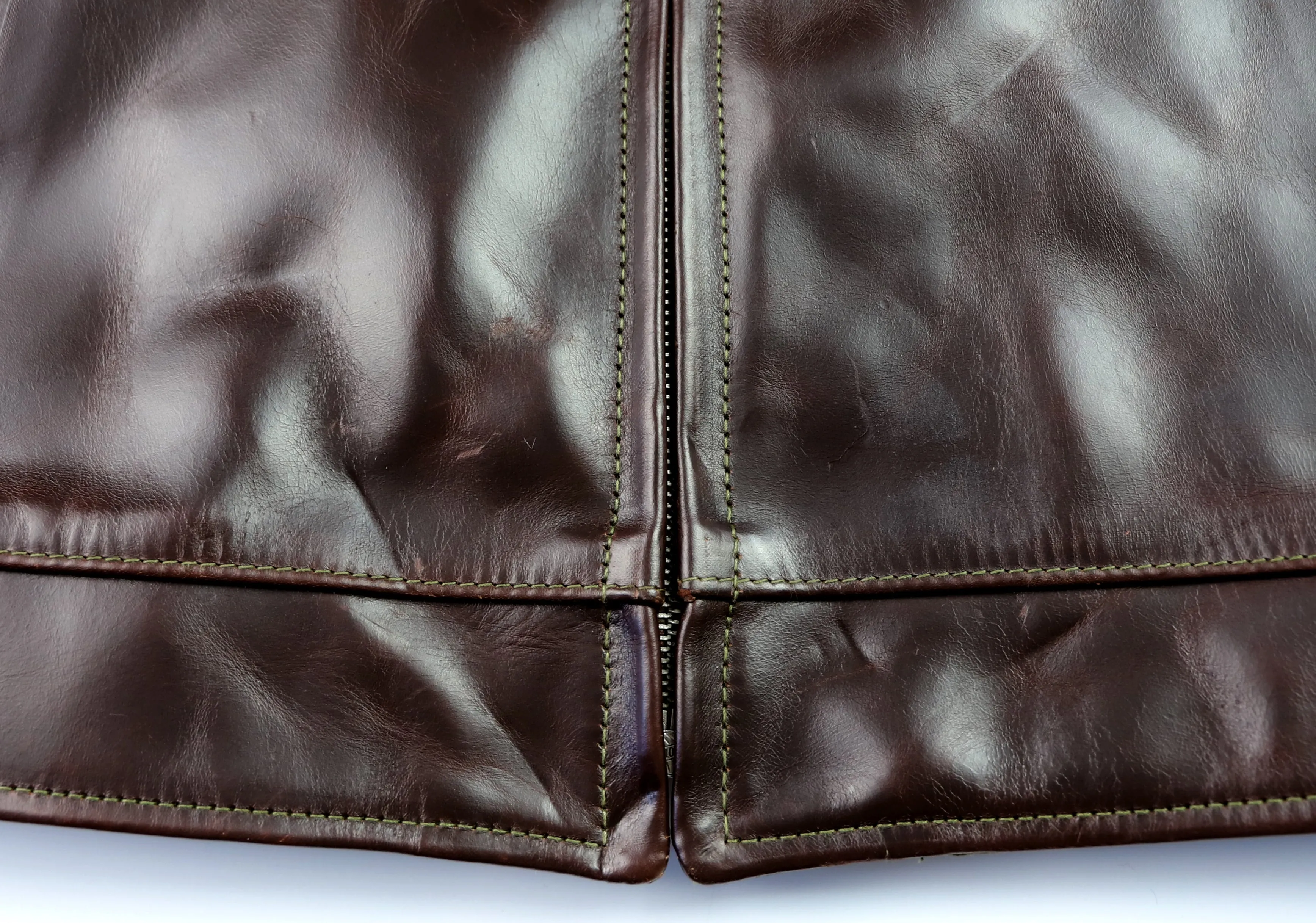 Aero Premier Highwayman, sz 40, Brown CXL Horsehide