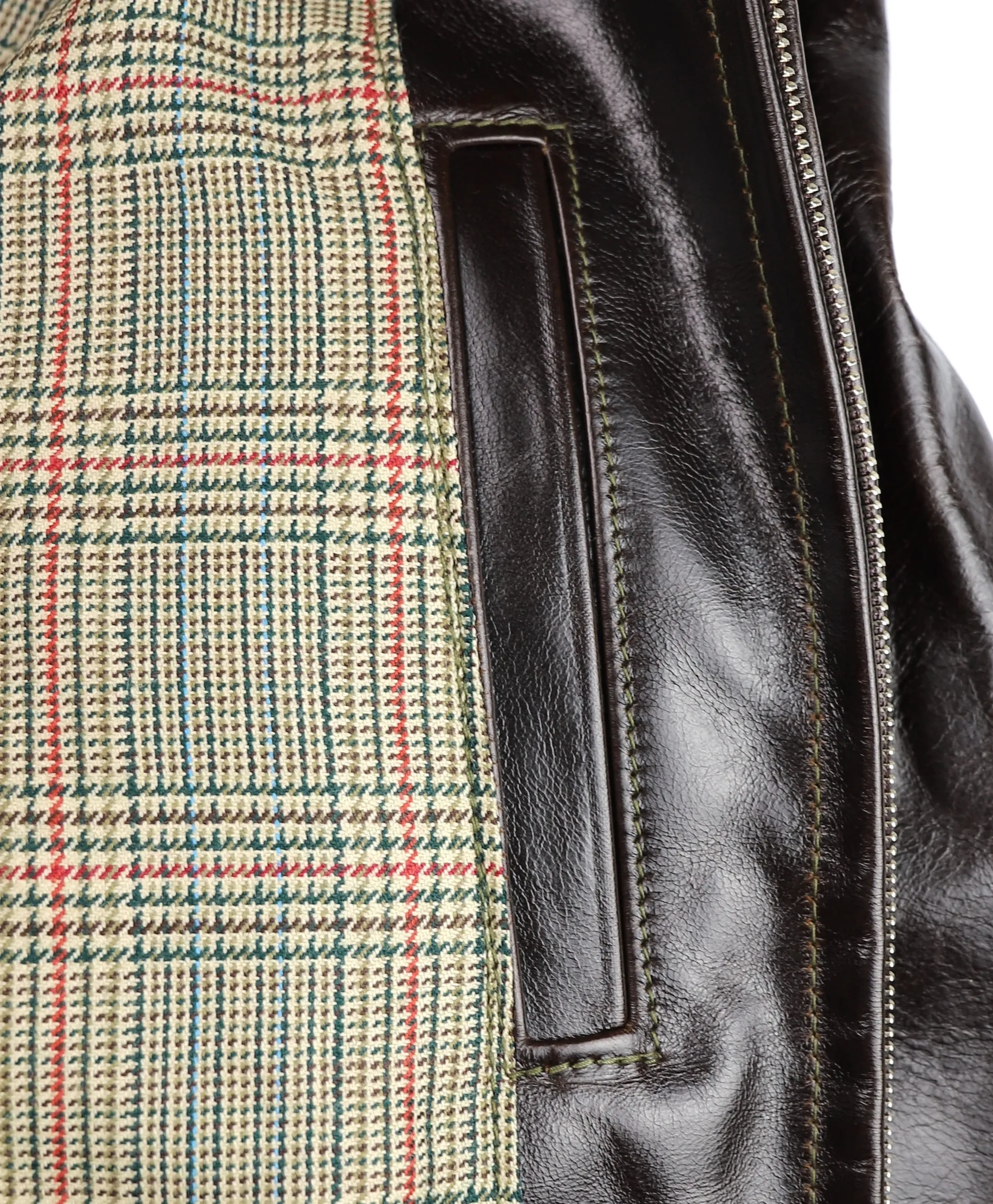 Aero Premier Highwayman, sz 40, Dark Hickory Vancouver Cowhide