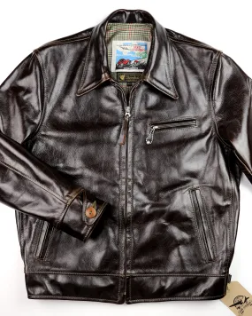 Aero Premier Highwayman, sz 40, Dark Hickory Vancouver Cowhide