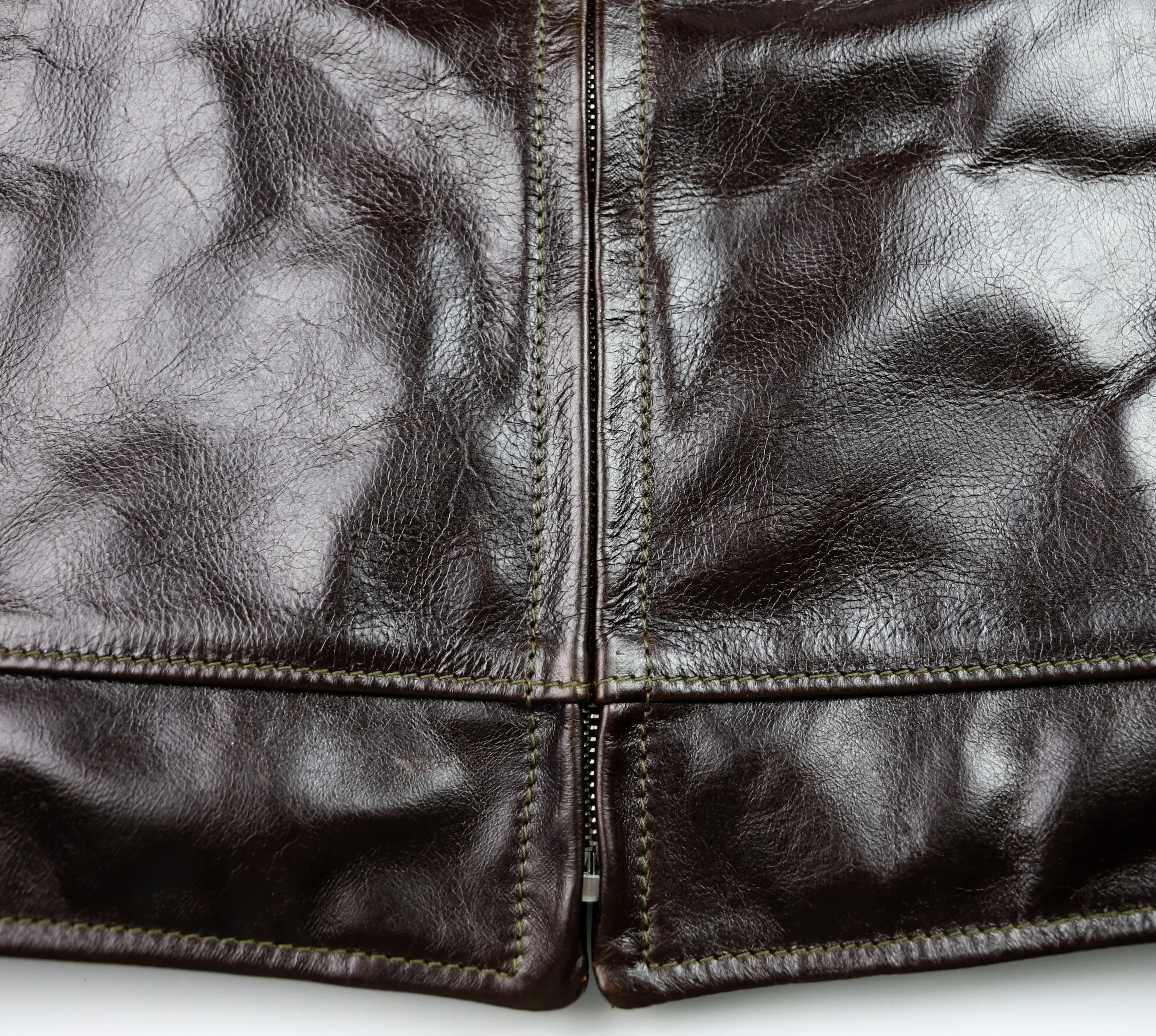 Aero Premier Highwayman, sz 40, Dark Hickory Vancouver Cowhide
