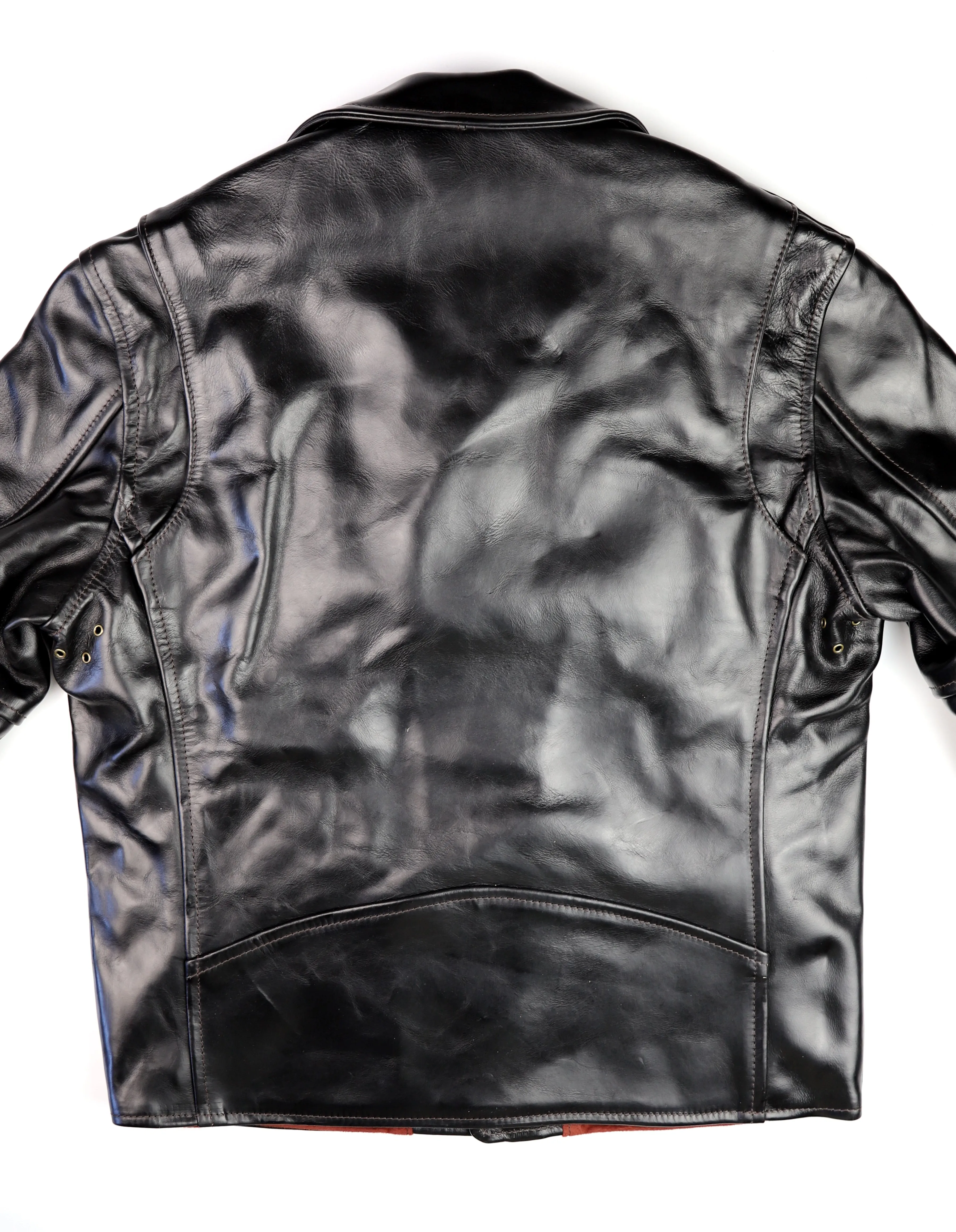 Aero Three-Pocket Ridley, size 40, Black CXL Steerhide
