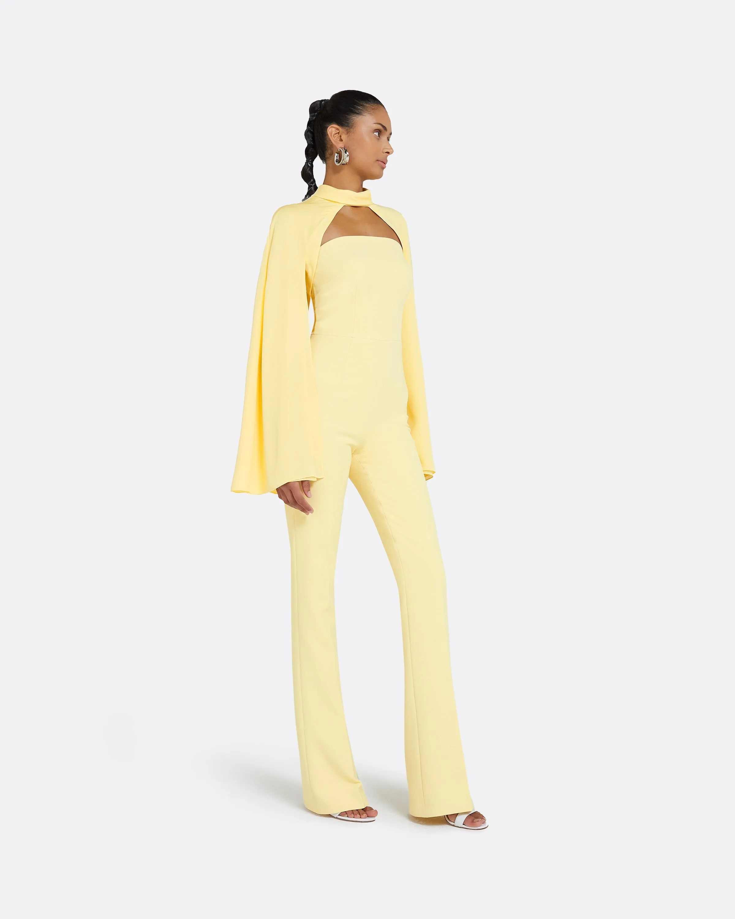 Agnes Pale Primrose Harness With Myrine Jumpsuit