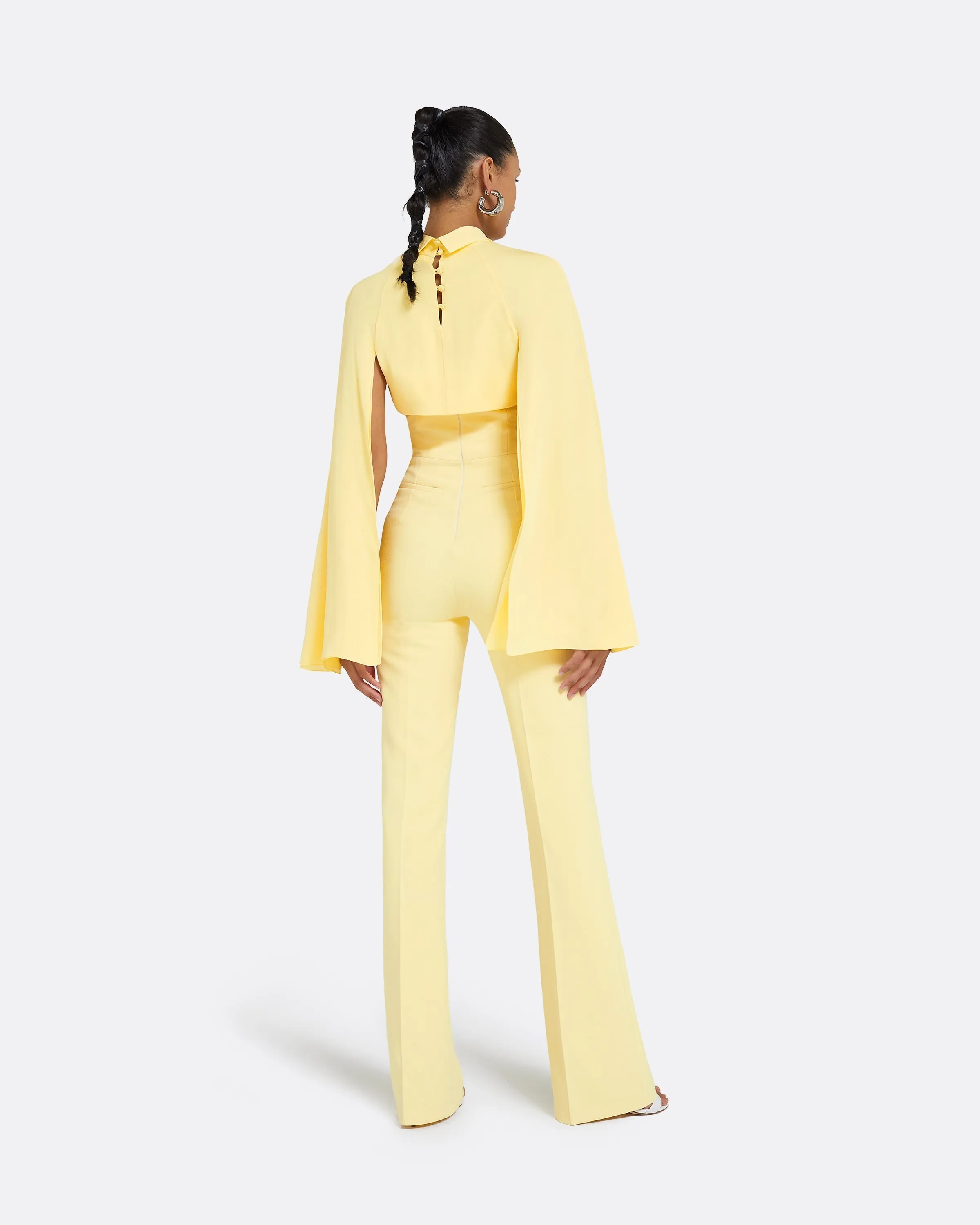 Agnes Pale Primrose Harness With Myrine Jumpsuit