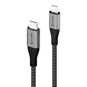 ALOGIC, Super Ultra, USB-C, Lightning Cable, 1.5m, Space Grey