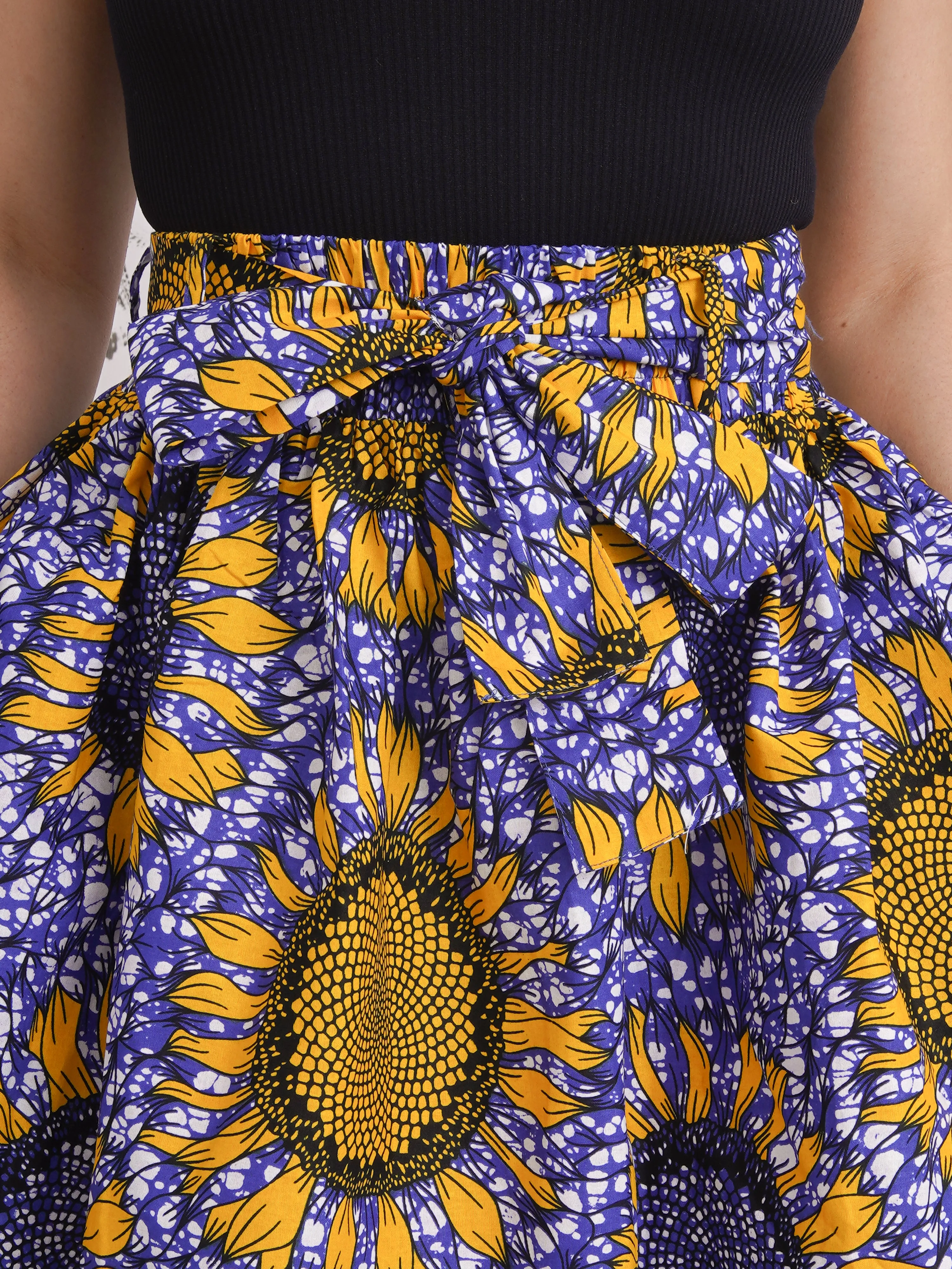 Amelie Cotton Midi Skirt