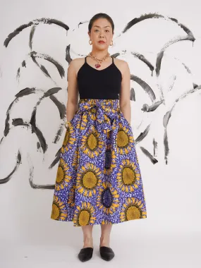Amelie Cotton Midi Skirt