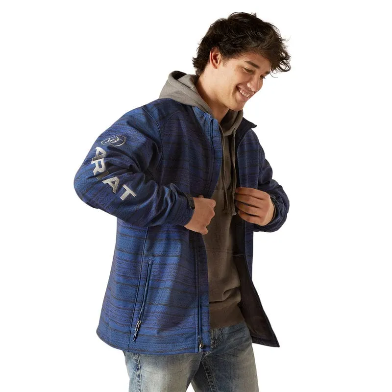 Ariat Men's Logo 2.0 Midsummer Night Rock Climb Softshell Jacket 10046789
