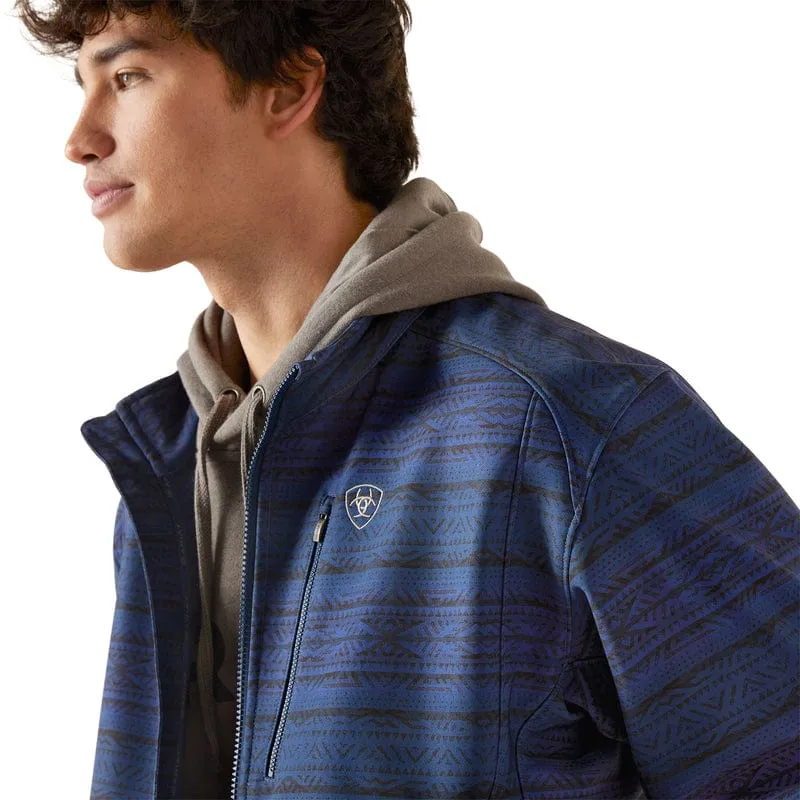 Ariat Men's Logo 2.0 Midsummer Night Rock Climb Softshell Jacket 10046789