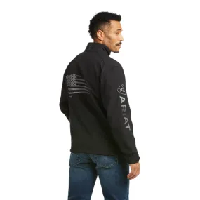 ARIAT MEN'S LOGO 2.0 PATRIOT SOFTSHELL WATER RESISTANT JACKET  - 10037439