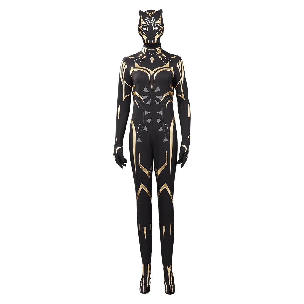 Black Panther: Wakanda Forever Cosplay Costume Jumpsuit Outfits Halloween Carnival Suit