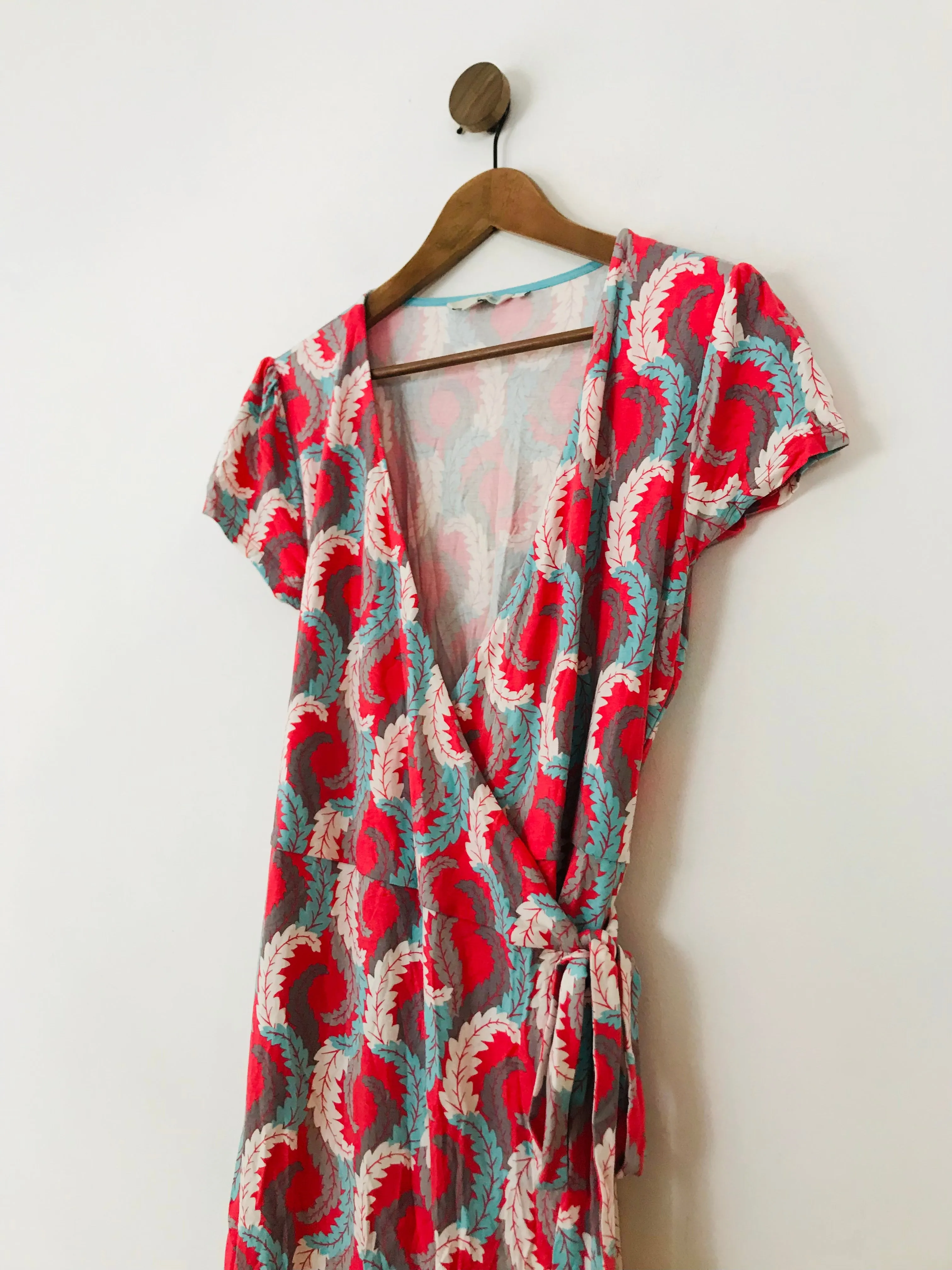 Boden Women's Floral Wrap Dress | UK14 | Multicoloured