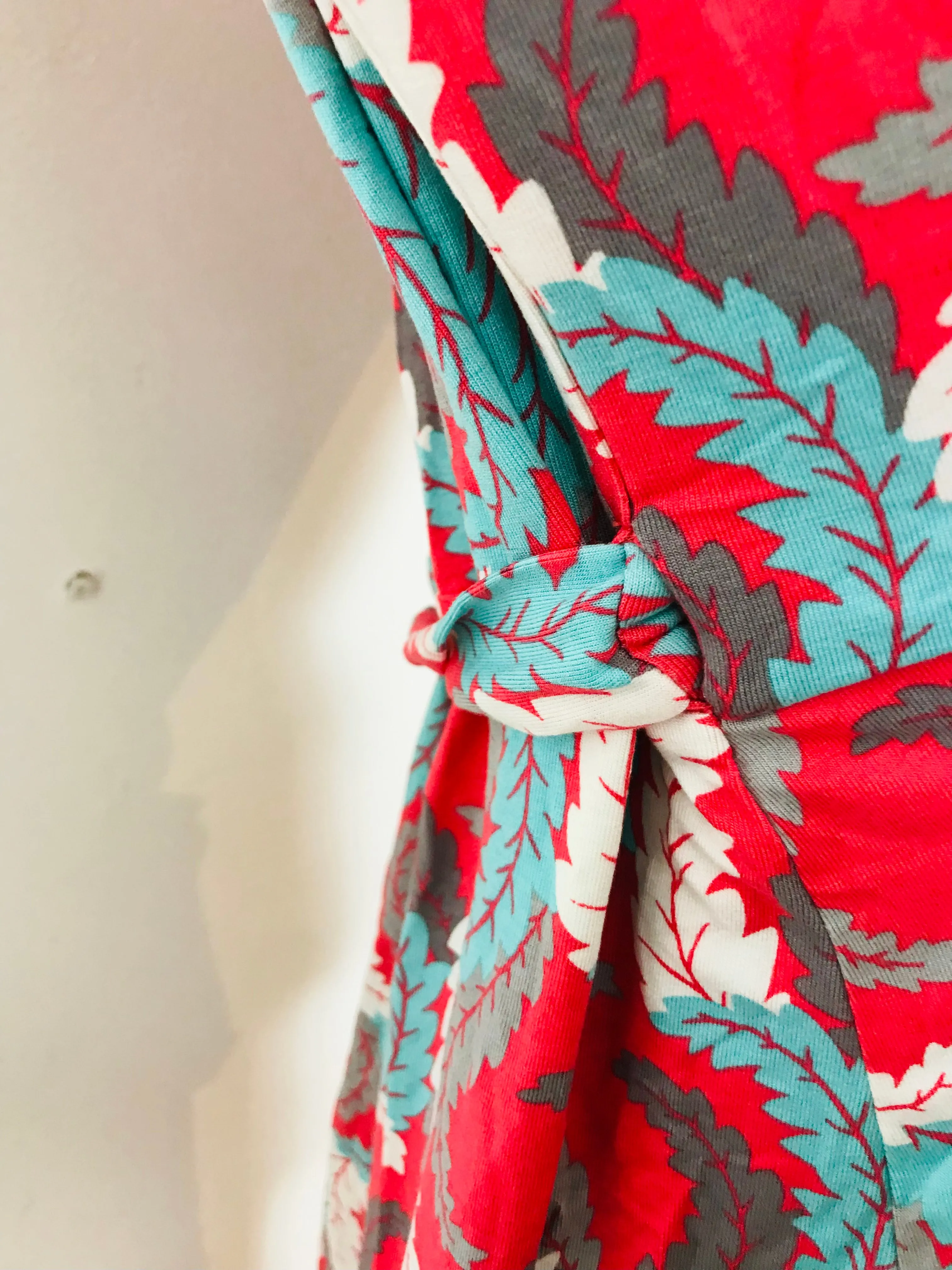 Boden Women's Floral Wrap Dress | UK14 | Multicoloured