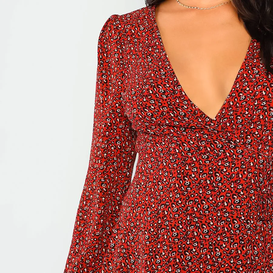 Bohemian Wrap Dress