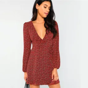 Bohemian Wrap Dress