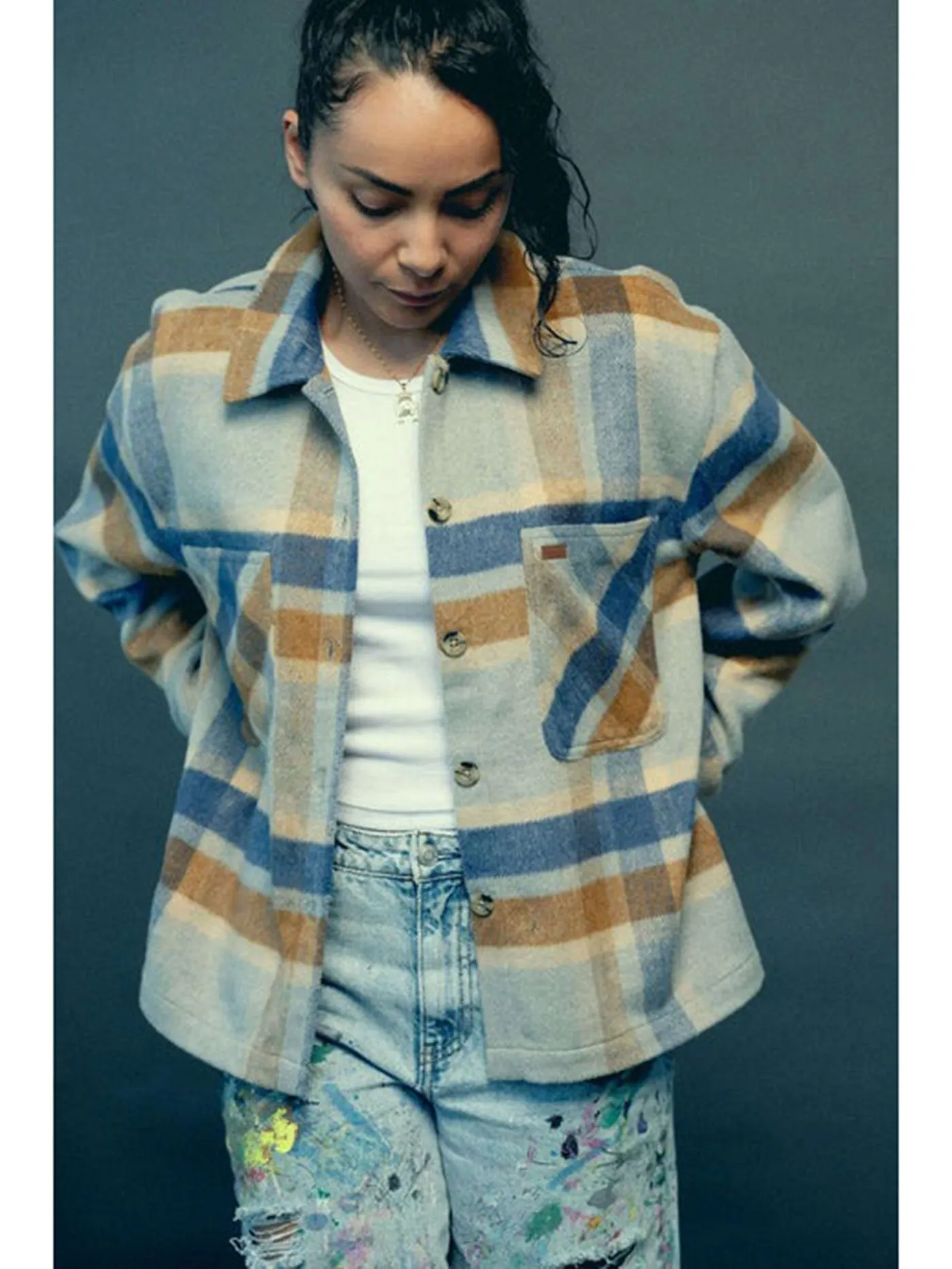 Bowery Brushed Long Sleeve Buttondown Shirt