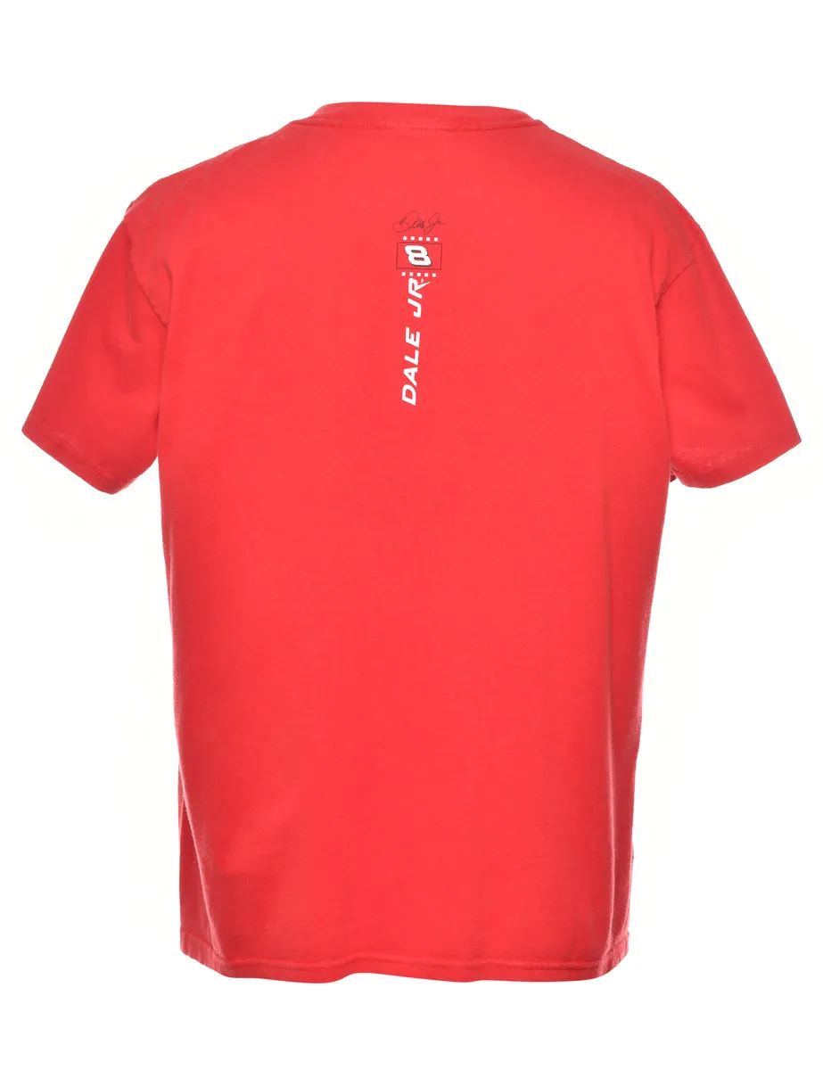 Car Racing Printed T-shirt - L