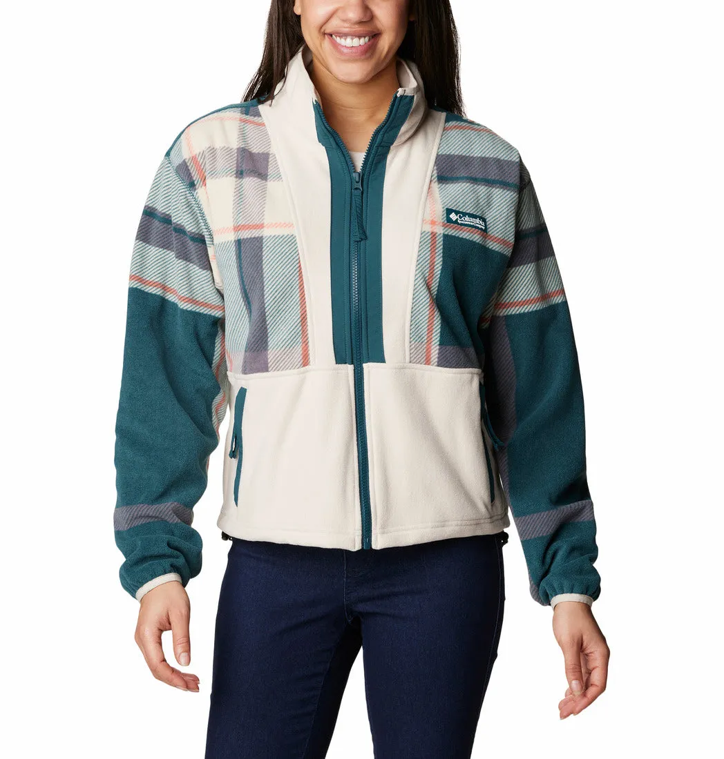 Columbia Womens Back Bowl Full Zip Fleece Jacket