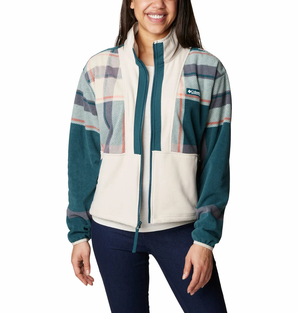 Columbia Womens Back Bowl Full Zip Fleece Jacket