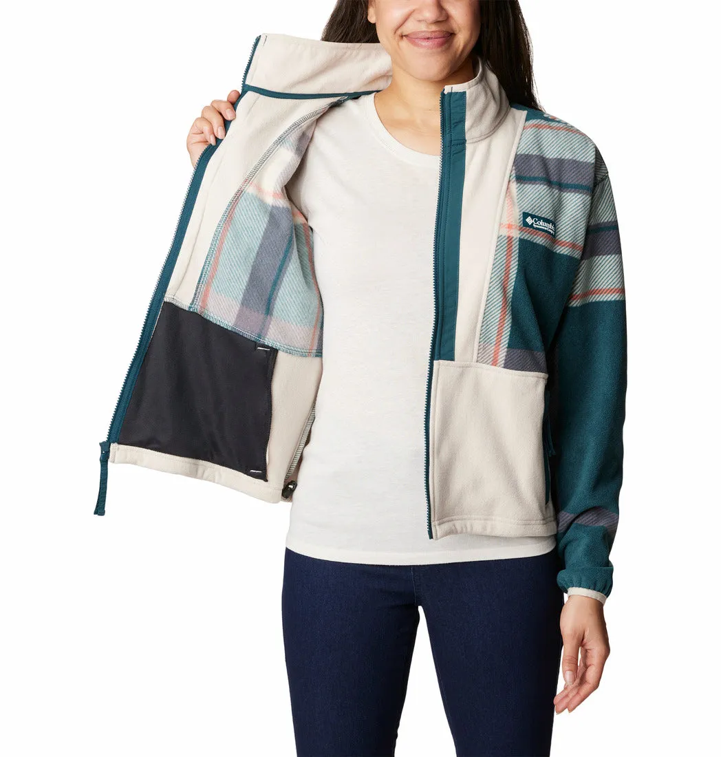 Columbia Womens Back Bowl Full Zip Fleece Jacket