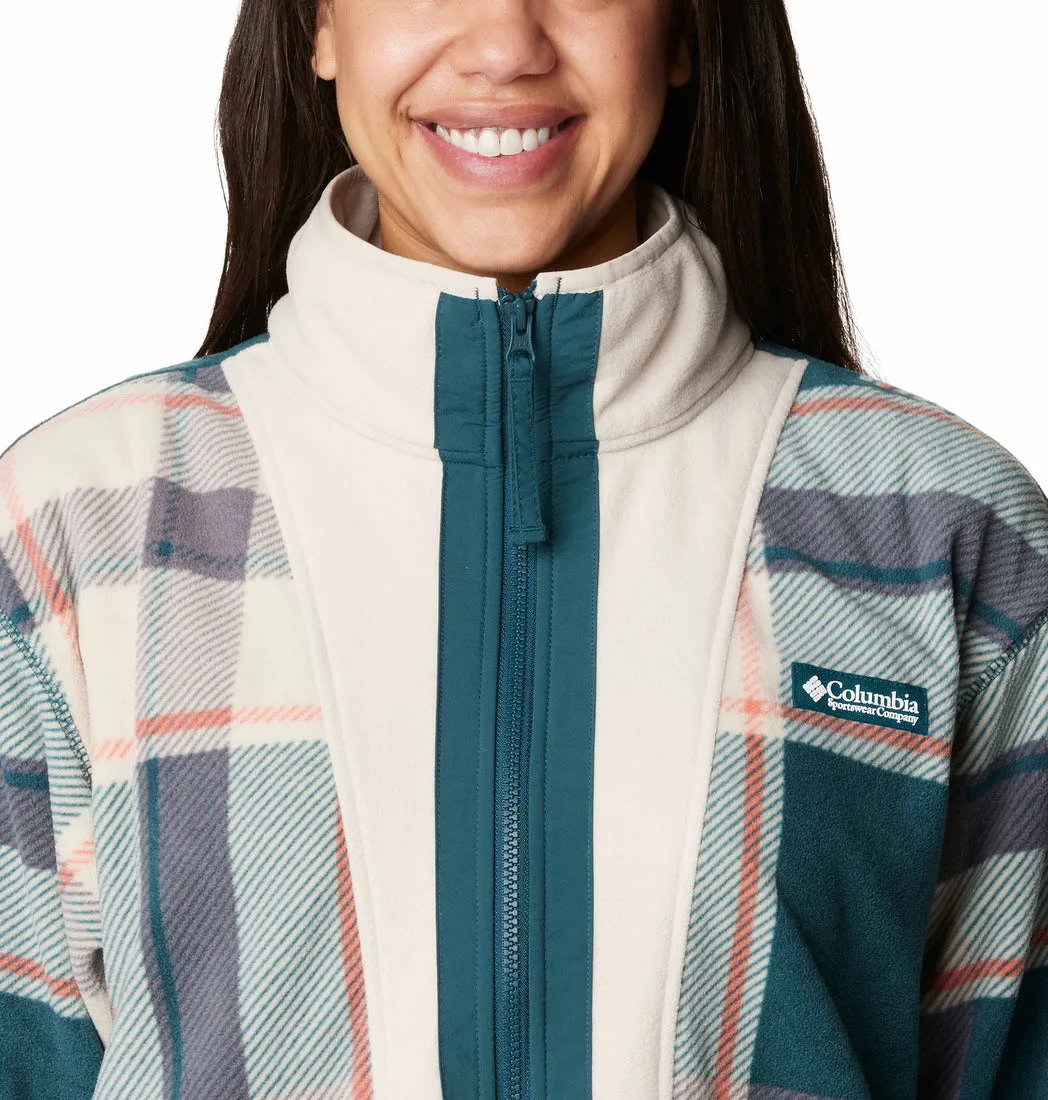 Columbia Womens Back Bowl Full Zip Fleece Jacket