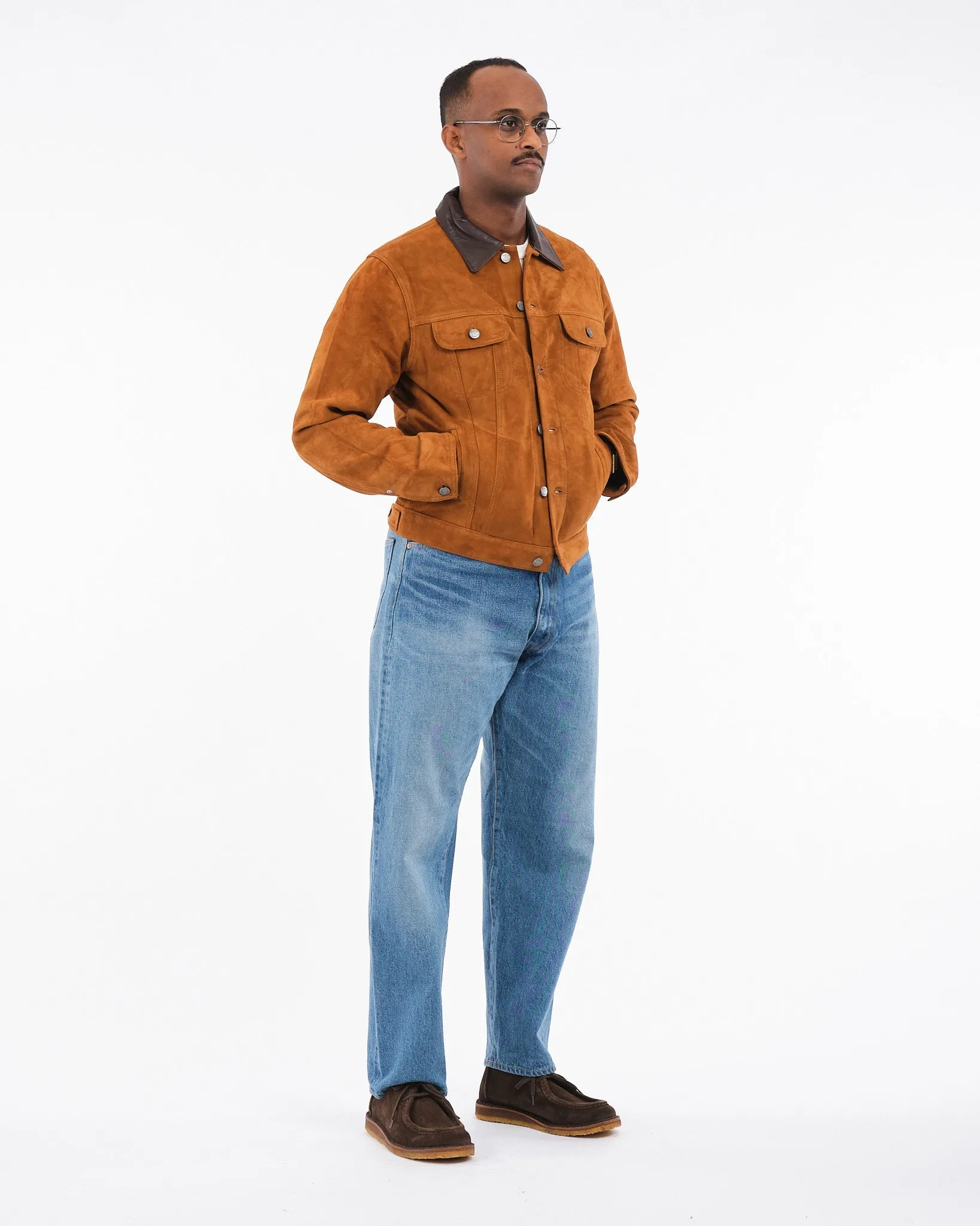 Danny Suede Jacket Tobacco