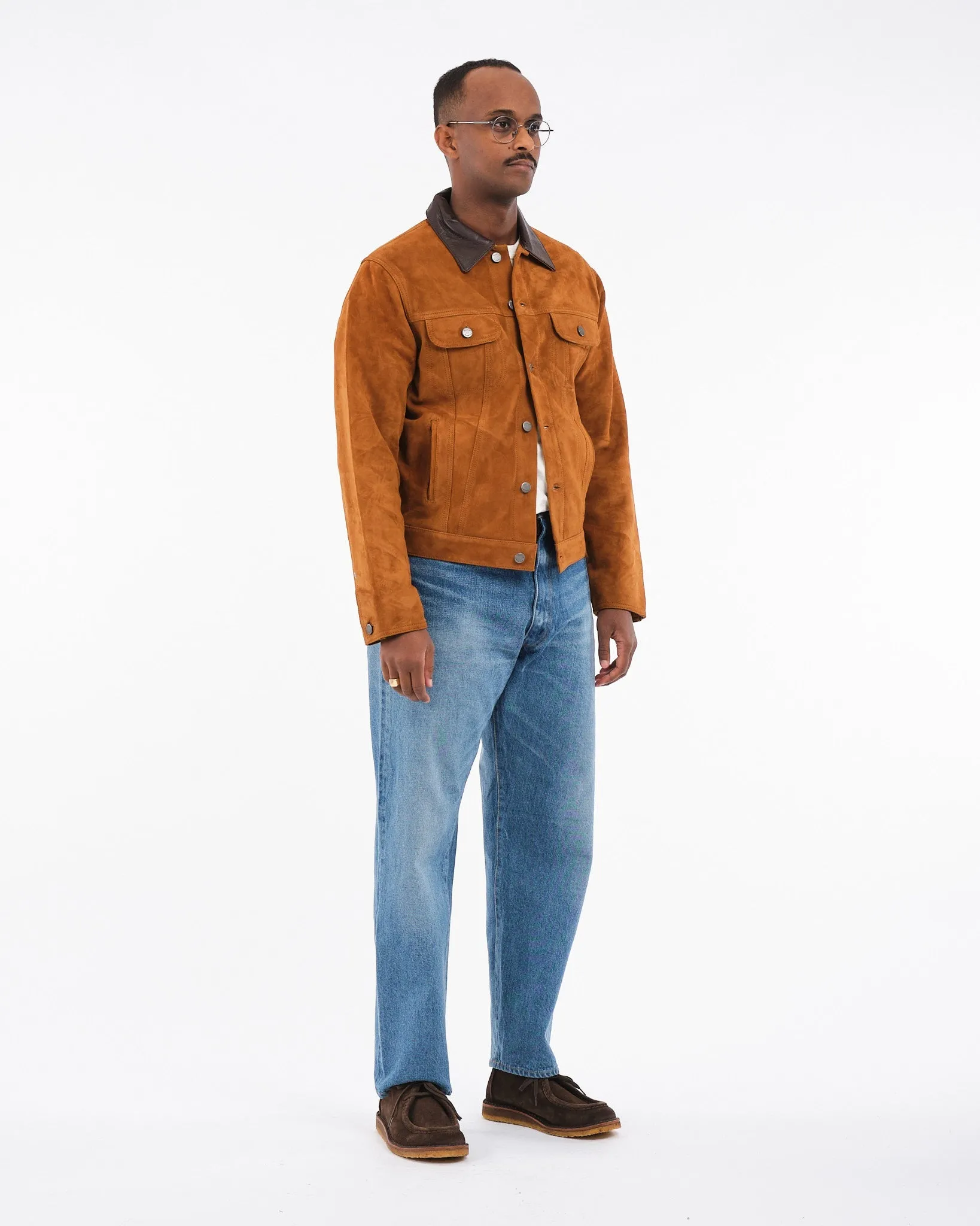 Danny Suede Jacket Tobacco