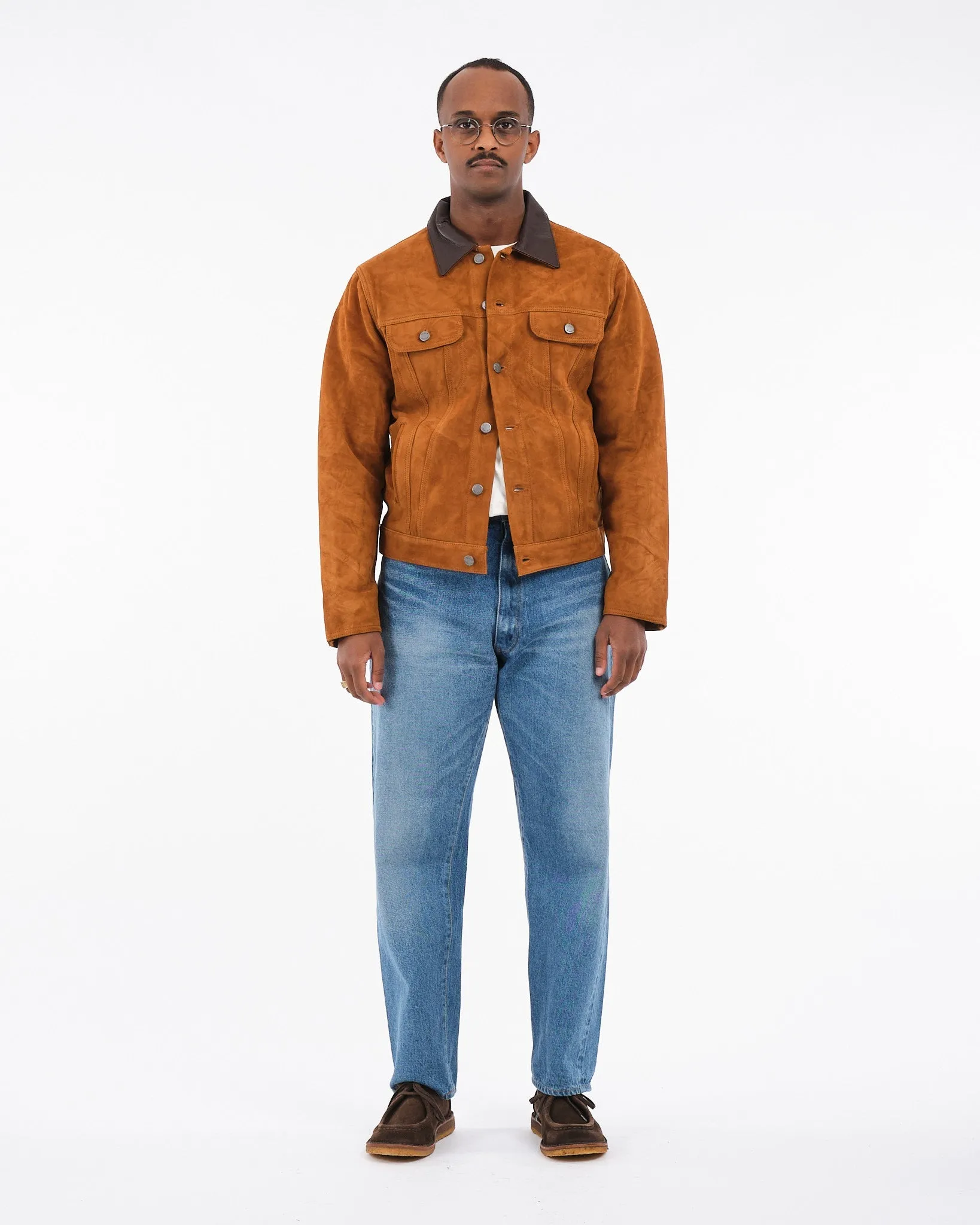 Danny Suede Jacket Tobacco
