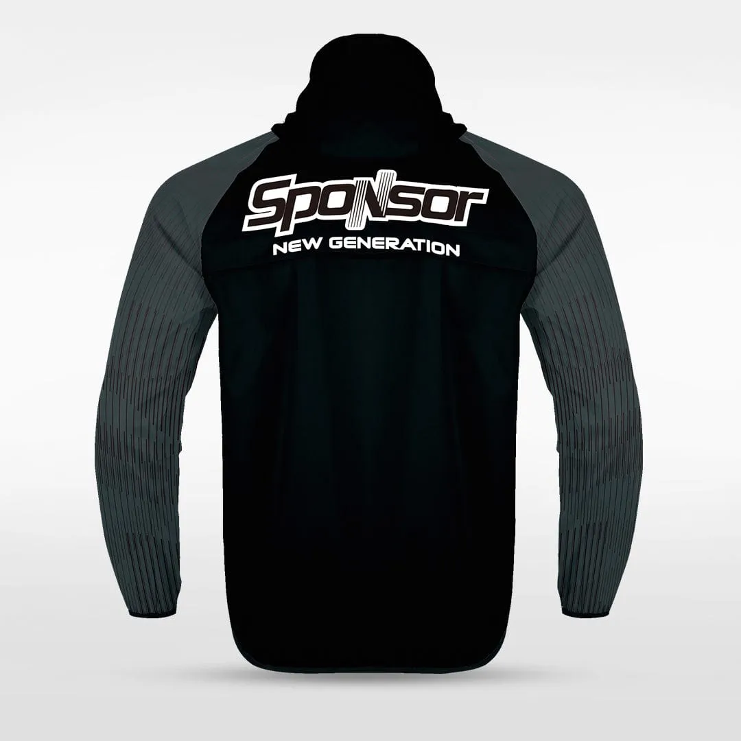 Embrace Orbit - Customized Men's Sublimated Full-Zip Waterproof