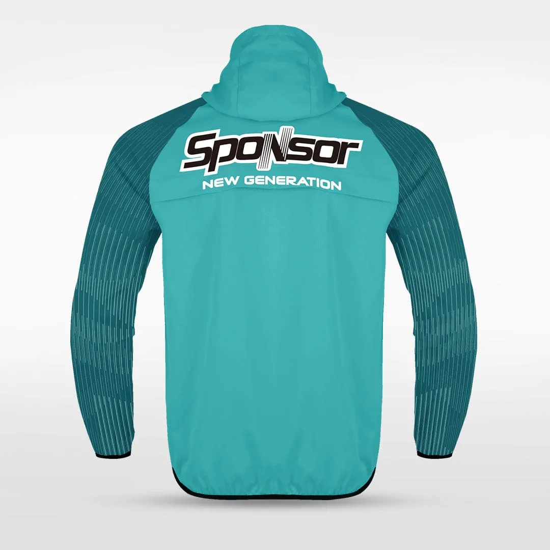 Embrace Orbit - Customized Men's Sublimated Full-Zip Waterproof