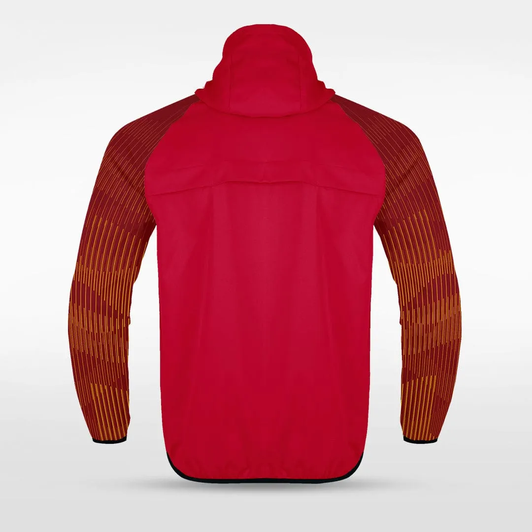Embrace Orbit - Customized Men's Sublimated Full-Zip Waterproof