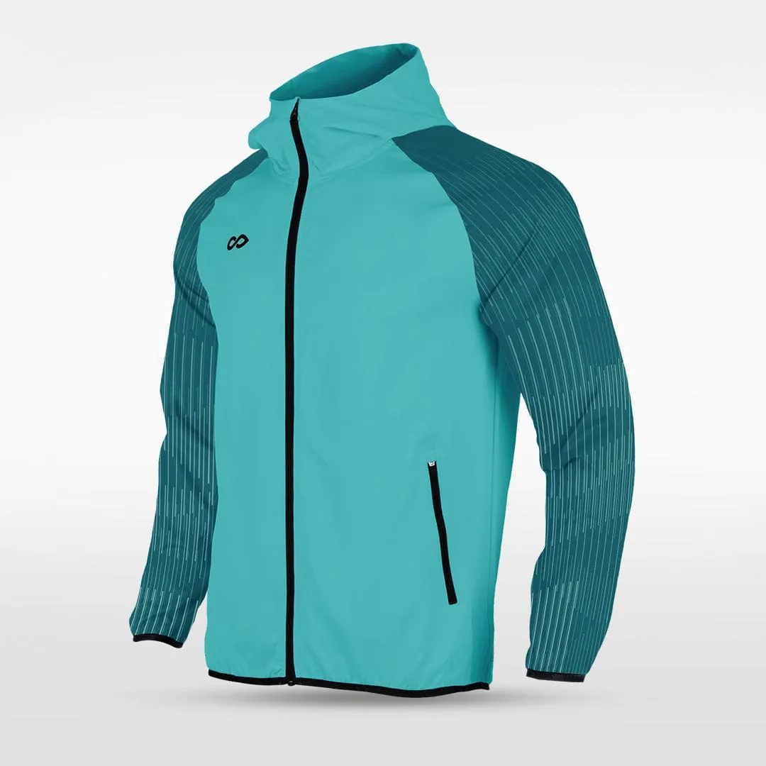 Embrace Orbit - Customized Men's Sublimated Full-Zip Waterproof