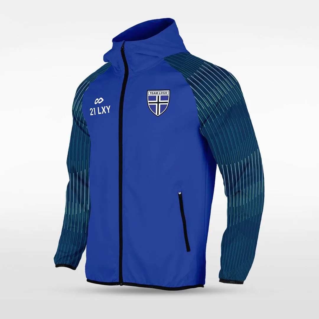 Embrace Orbit - Customized Men's Sublimated Full-Zip Waterproof