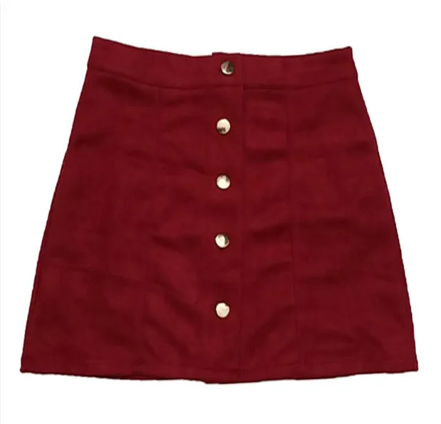 Fashionkova suede jacket outfit Women's Online Red Niche Suede High-End Fashion Autumn and Winter Skirt