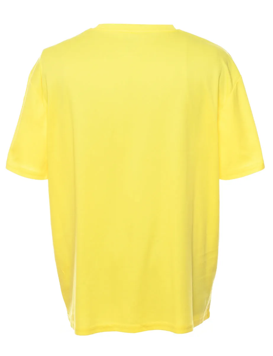 Fila Plain Yellow T-shirt - XL