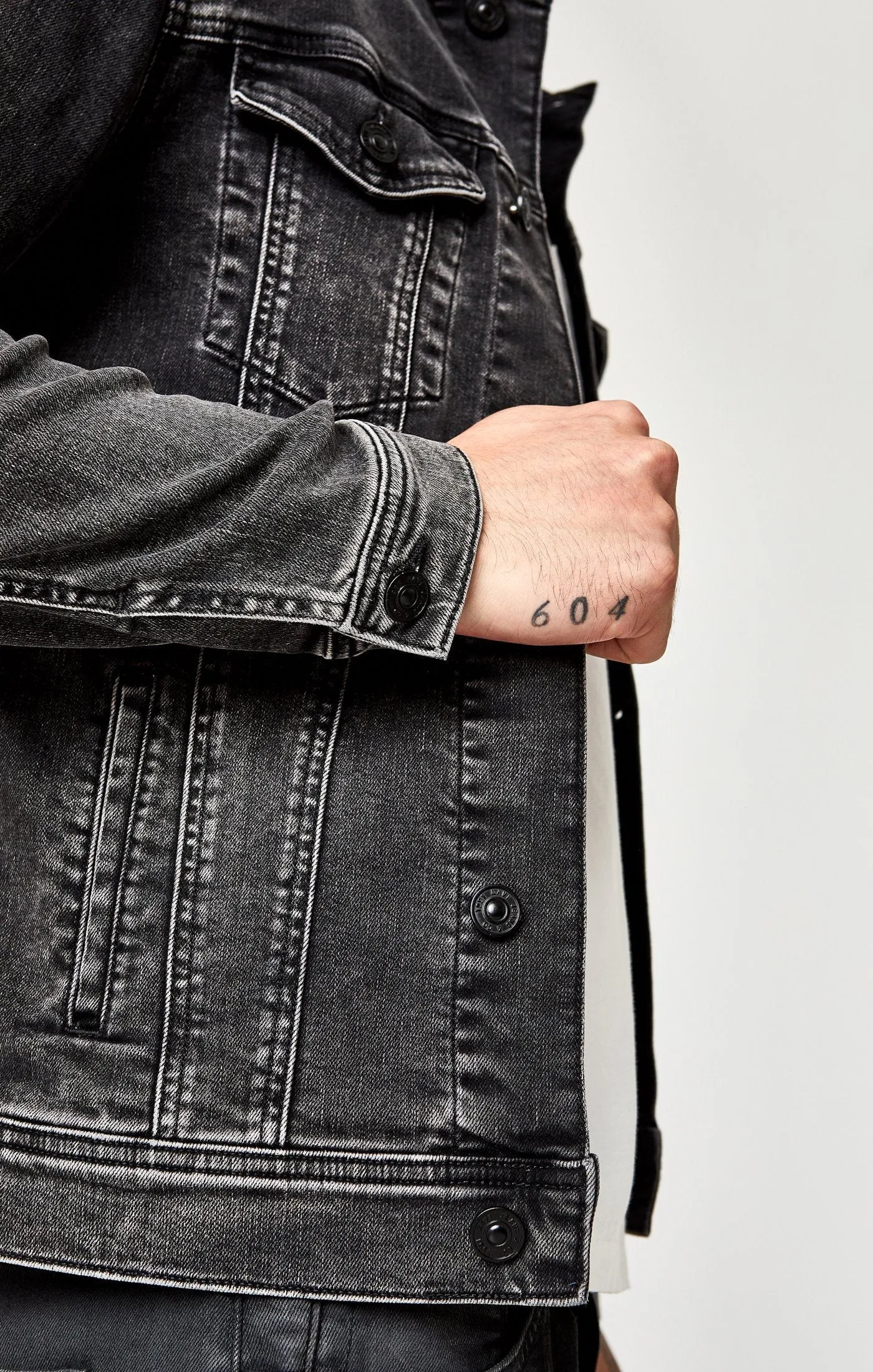 FRANK JACKET IN DARK GREY BROOKLYN