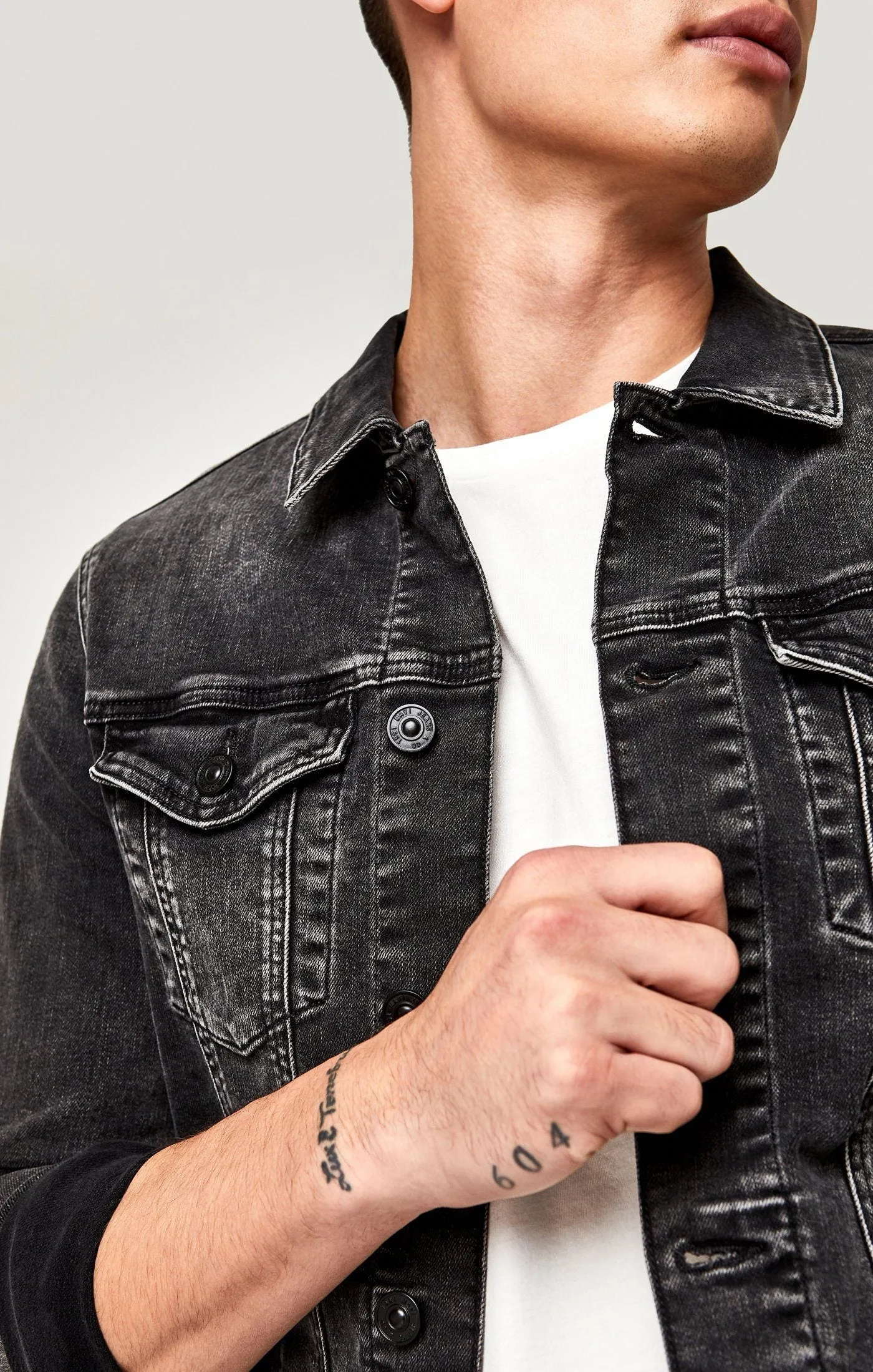 FRANK JACKET IN DARK GREY BROOKLYN