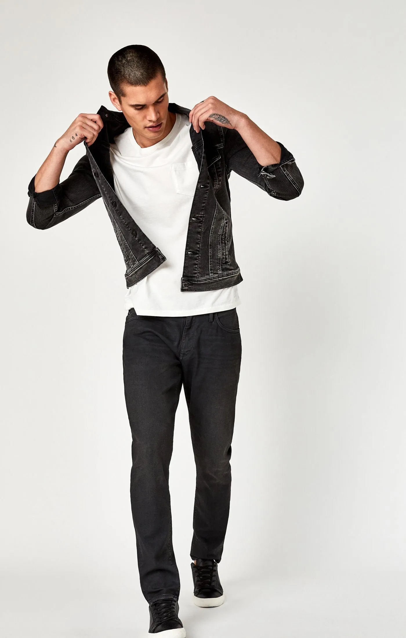 FRANK JACKET IN DARK GREY BROOKLYN