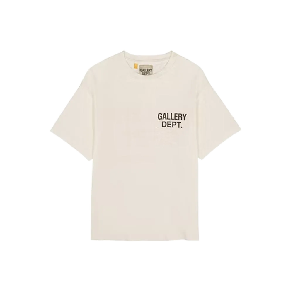 Gallery Dept. Souvenir T-shirt Cream/Orange